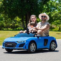 Детский электромобиль PA.A3000.STRONG.NIE AUDI синий 