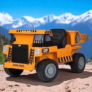 Детский электромобиль самосвал JS3198 EBLR-6, BAMBI RACER: 106W, 5 км/ч, 12V 9А - ЖЕЛТЫЙ