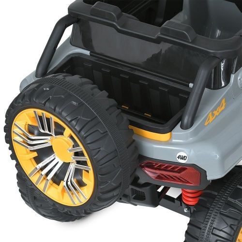 Дитячий електромобіль джип M 5821EBLR-11(24V) BAMBI RACER сірий фото 16