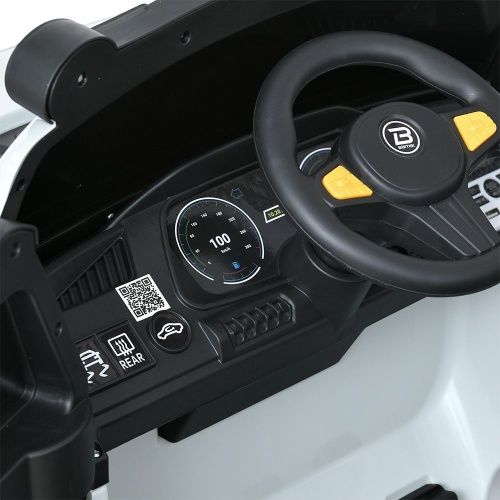 Дитячий електромобіль джип M 5821EBLR-1(24V) BAMBI RACER білий фото 9