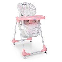 Фото стульчик для кормления m 3233 lamb light pink - светло-розовый - Raspashonka.ua