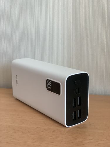 Картинка товара Powerbank PW-47 30000mAh: БЕЛЫЙ (25709W) на Raspashonka.ua фото 2