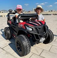 детский электромобиль м 5040 eblr-3 (rzr turbo): 2,4g, 8 км/ч, 140w, eva, кожа - красный - Raspashonka.ua