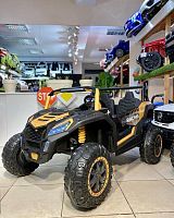 детский двухместный электромобиль m 5736 al-13(24v), bambi racer: 24v, 180w, 15 км/ч - золотой - Raspashonka.ua