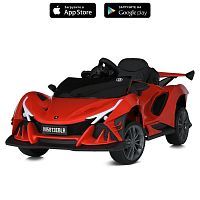 Фото анонса детский электромобиль m 5813 eblr-3, bambi racer: 2.4g, 4х45w, 7 км/ч, eva, кожа - красный от интернет магазина Raspashonka.ua