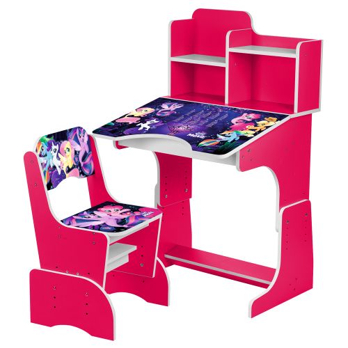 Картинка товара Детская парта Bambi  W 2071-65-3: КРАСНАЯ на Raspashonka.ua фото 2