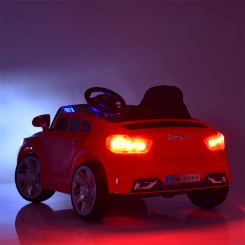 Детский электромобиль M 3271 EBLRS-3 BMW бордовый  фото 6