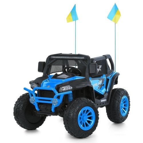 Картинка товара Детский электромобиль M 6131 EBLR-4(24V) Bambi Racer: пульт 2,4G, 180W, 24V 8А,  10 км/ч - СИНИЙ на Raspashonka.ua фото 3