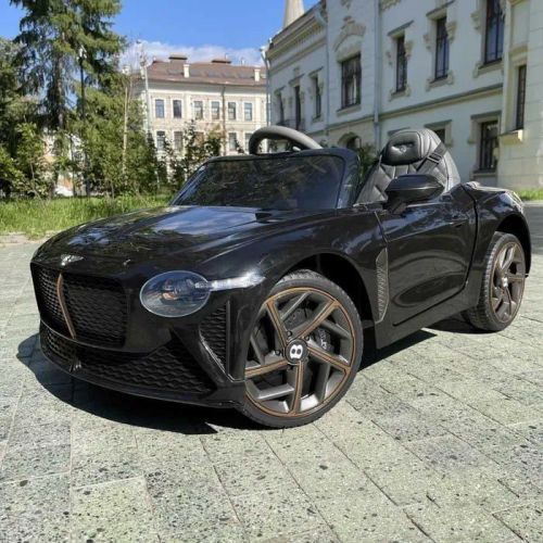 Детский электромобиль JE1008 EBLR-2(4WD) BENTLEY черный  фото 2
