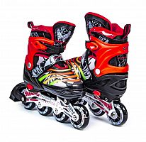 Фото анонса ролики scale sports lf 907m-m: красно-черные(34-37) от интернет магазина Raspashonka.ua
