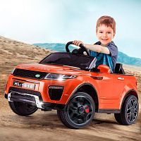 Детский электромобиль Land Rover Style M 3213 EBLR-7 ОРАНЖ