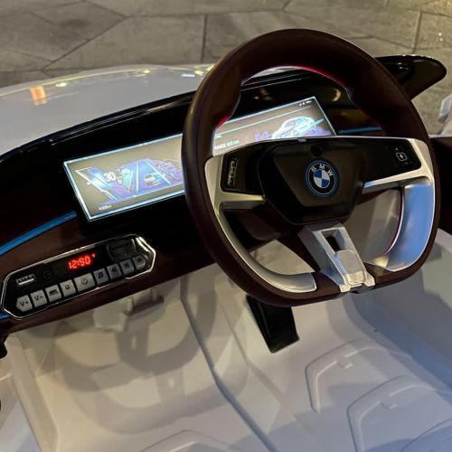 Картинка товара Детский электромобиль JE 1009 EBLR-1 (4WD) BMW i4 - БЕЛЫЙ на Raspashonka.ua фото 8