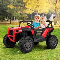Детский электромобиль джип M 4248 EBLR-3(24V) BUGGY красный
