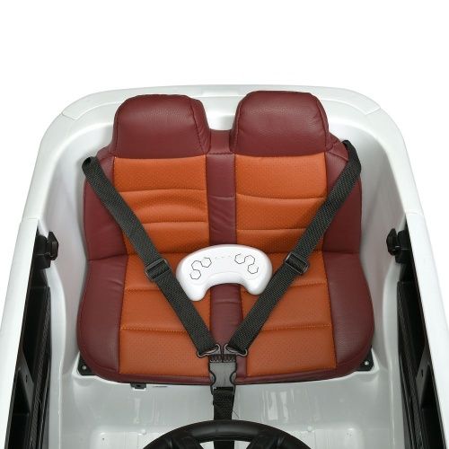 Картинка товара Детский электромобиль M 4837 EBLR-1, Nissan: 2.4G, 100W, EVA-колеса, Кожа - БЕЛЫЙ на Raspashonka.ua фото 8