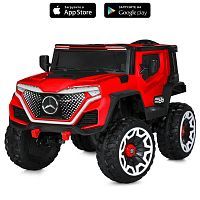 Детский электромобиль джип M 5912 EBLR-3 BAMBI RACER красный