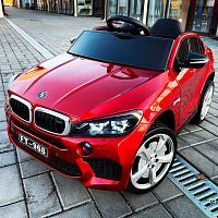 Детский электромобиль джип M 4299 EBLRS-3 BMW бордовый