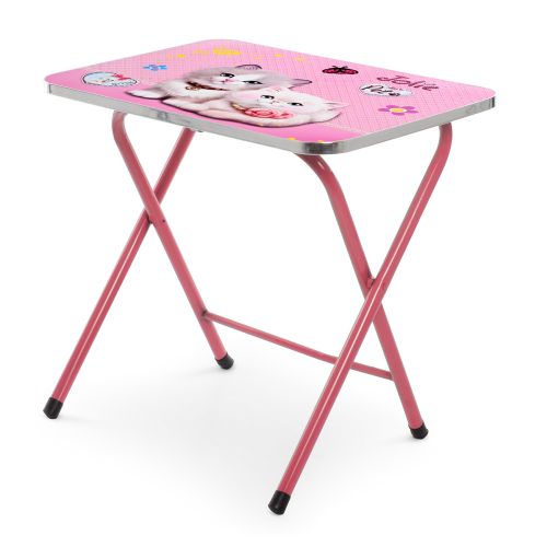 Картинка товара Детский столик складной Bambi "Котята" A19-CT: РОЗОВЫЙ на Raspashonka.ua фото 3
