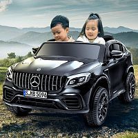 Детский электромобиль джип M 4077 EBLRS-2 MERCEDES черный