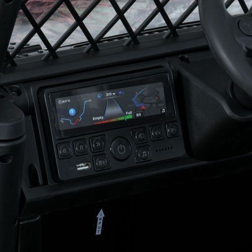 Дитячий електромобіль джип 2566 AEBLR-18(24V) TOYOTA бежевий камуфляж фото 10