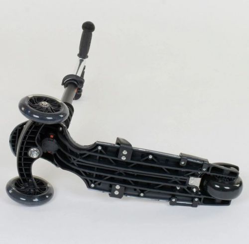 Картинка товара Самокат 5в1 Best Scooter 35110(1), подсветка колёс, корзинка, ЧЁРНЫЙ на Raspashonka.ua фото 5