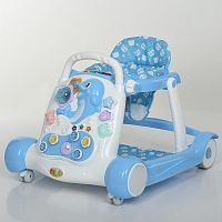 Фото анонса ходунки-толкатель bambi 6080-4: голубой от интернет магазина Raspashonka.ua