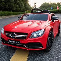 Детский электромобиль M 4010 EBLR-3 MERCEDES красный 