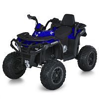 Фото анонса детский квадроцикл m 6018 eblr-4, bambi racer: пульт, батарея 12v 10a, 180w, 8км/ч - синий от интернет магазина Raspashonka.ua