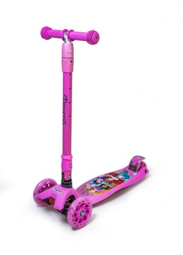 Картинка товара Самокат Maxi Scooter Disney. Русалочка Ариэль с наклоном руля и складной ручкой (1434125732) на Raspashonka.ua фото 3