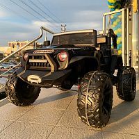 Детский электромобиль джип M 4296 EBLR-2(24V) BUGGY черный