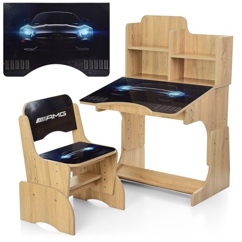 Картинка товара Детская парта Bambi W 2071-61-2: ДЕРЕВО на Raspashonka.ua фото 2