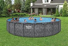 Фото анонса bestway 561ke, каркасный бассейн 610 x 132 см apx 365 (аналог intex 26330) от интернет магазина Raspashonka.ua