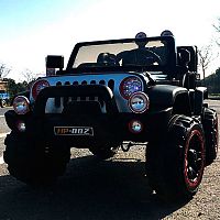 Детский электромобиль JEEP M 3469 EBLR-2 ЧЕРНЫЙ