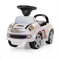 Фото анонса детская машина-толокар bambi mini cooper hz 536-1: муз. панель, белая от интернет магазина Raspashonka.ua
