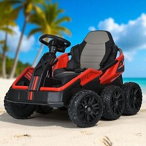Детский электромобиль вездеход M 5765 EBLR-3, BAMBI RACER: 140W, 8 км/ч, 12V 7А - КРАСНЫЙ