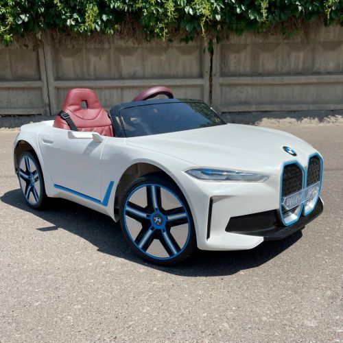 Картинка товара Детский электромобиль JE 1009 EBLR-1 (4WD) BMW i4 - БЕЛЫЙ на Raspashonka.ua фото 12