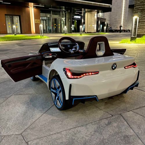 Картинка товара Детский электромобиль JE 1009 EBLR-1 (4WD) BMW i4 - БЕЛЫЙ на Raspashonka.ua фото 9