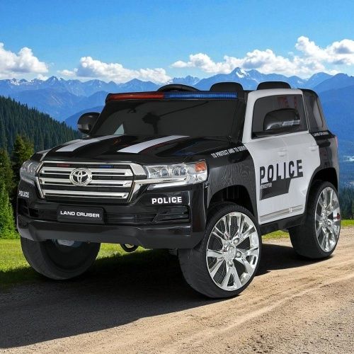 Детский электромобиль джип JJ2022EBLR-2-1 TOYOTA черный фото 3