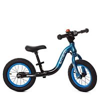 Фото анонса беговел profi kids детский w1203a-3: 12 дюймов - черно-синий от интернет магазина Raspashonka.ua