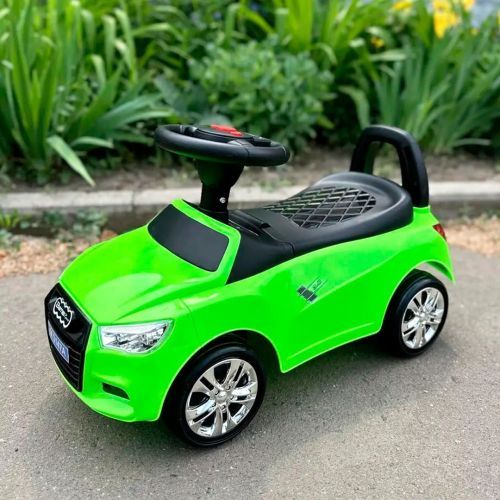 Картинка товара Детская машина-толокар Bambi M 3147C (MP3)-5: муз. панель, ЗЕЛЕНАЯ на Raspashonka.ua фото 2