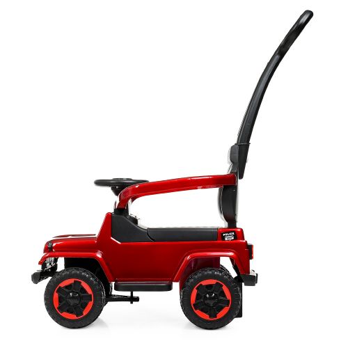 Картинка товара Детская машина каталка-толокар Bambi M 4288 S-3: родительская ручка, USB, MP3  - КРАСНЫЙ на Raspashonka.ua фото 5
