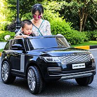 Детский электромобиль джип M 4175(MP4)EBLR-2 LAND ROVER черный