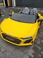 Детский электромобиль PA.A3000.STRONG.ZOL AUDI желтый 