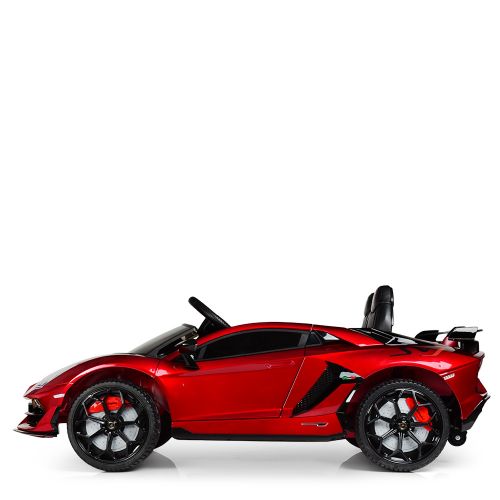 Детский электромобиль M 4093 EBLRS-3 LAMBORGHINI Бордовый  фото 4