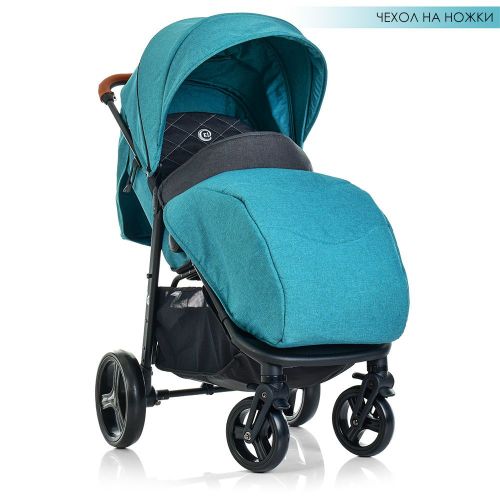 Картинка товара Коляска прогулочная ME 1024L X4: EVA колеса - SEA GREEN на Raspashonka.ua фото 4