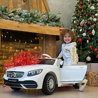 Детский электромобиль S650 ZB188 MERCEDES белый 