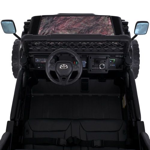 Дитячий електромобіль джип 2566 AEBLR-18(24V) TOYOTA бежевий камуфляж фото 6