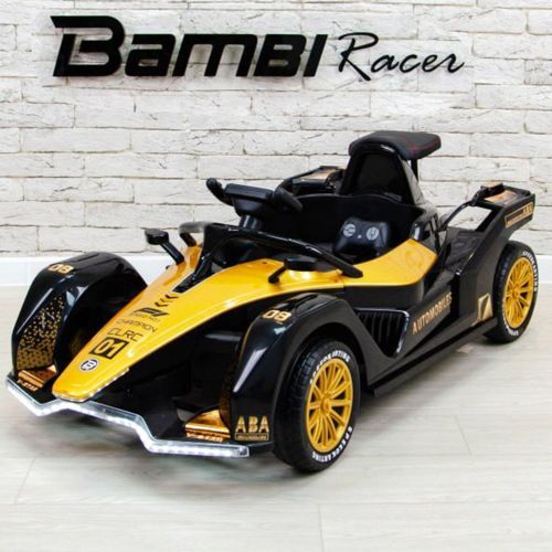 Детский электромобиль M 5051 EBLR-6 BAMBI RACER желтый  фото 2