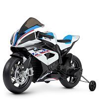 Детский мотоцикл BMW HP4 Race бело синий