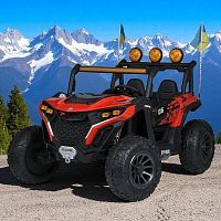 детский электромобиль m 6019 eblr-3, bambi racer: 24v 12а, 2х-местный, 180w, 12км/ч - красный - Raspashonka.ua