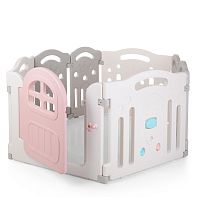 Фото анонса игровой манеж bambi m 4030-2: бело-розовый от интернет магазина Raspashonka.ua